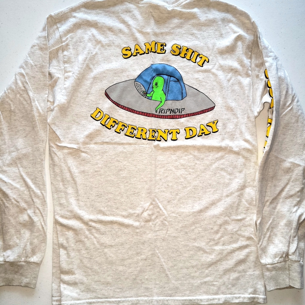 Ripndip Alien Grey Long Sleeve